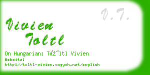 vivien toltl business card